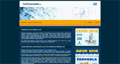 Desktop Screenshot of cerpadla-hcp.cz